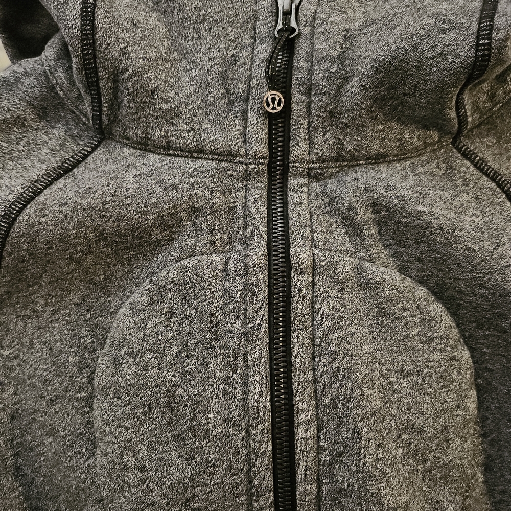 Lululemon Scuba Hoodie Size 6 Grey - Picture 5 of 8